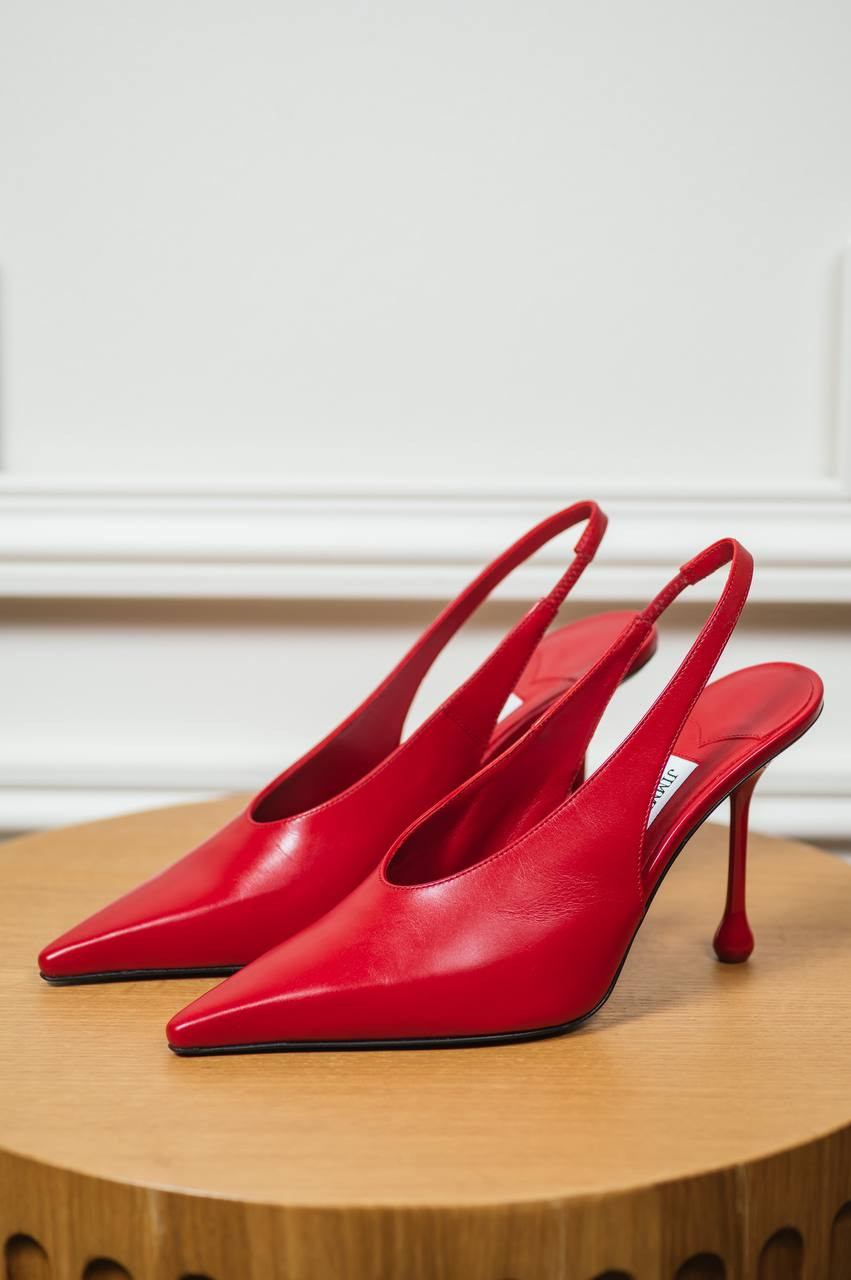 

Red leather slingbacks Isa Jimmy Choo