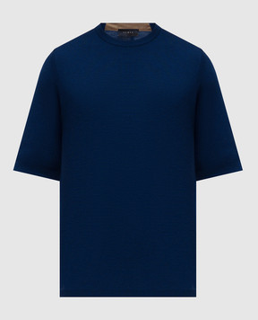 Sease Blue Waffle wool jumper KR067XG065