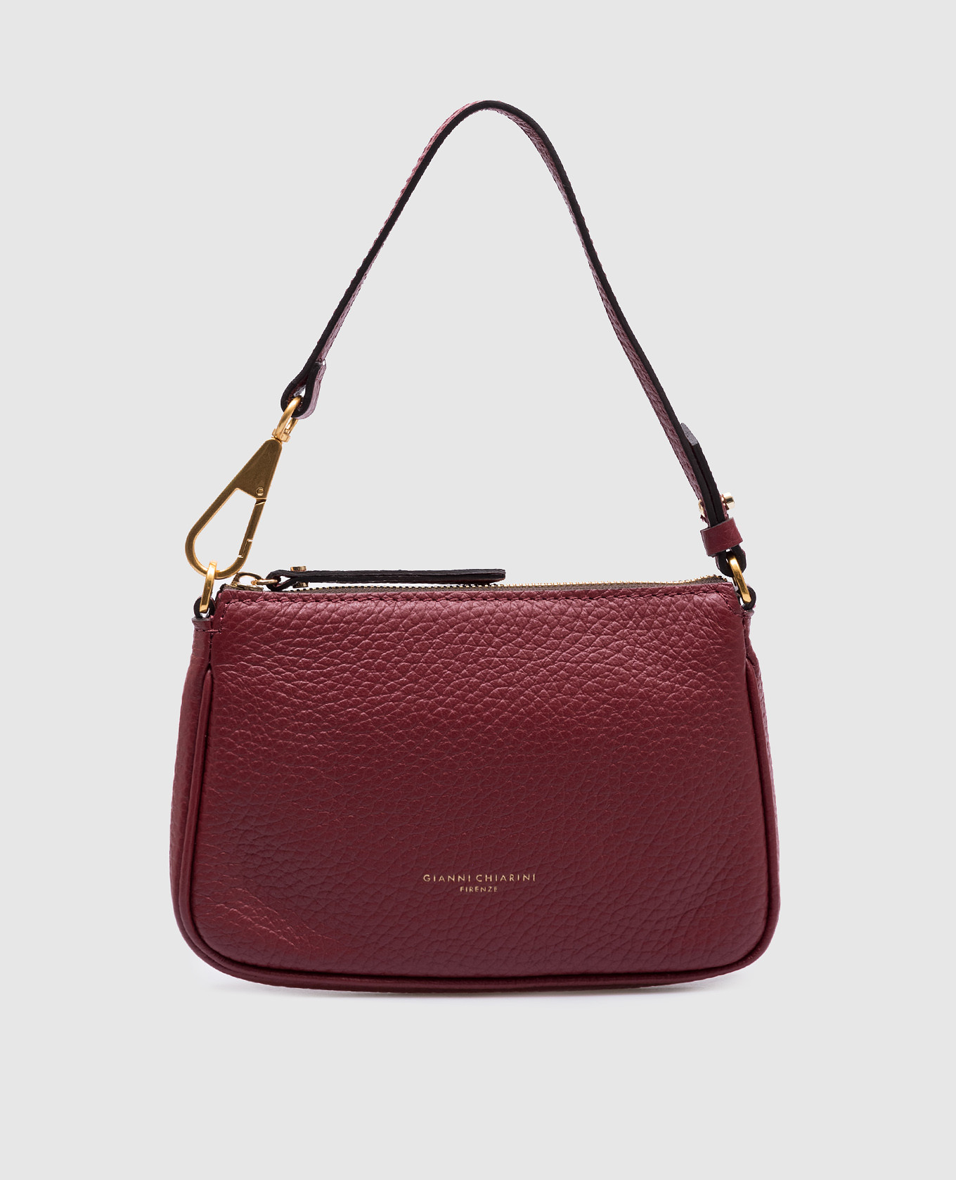 

Brooke burgundy leather cross body bag Gianni Chiarini