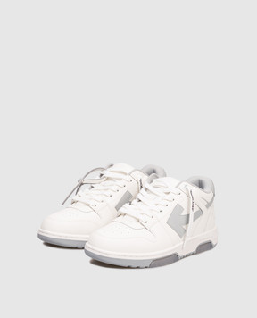 Off-White Out Of Office white leather sneakers M189C9L019