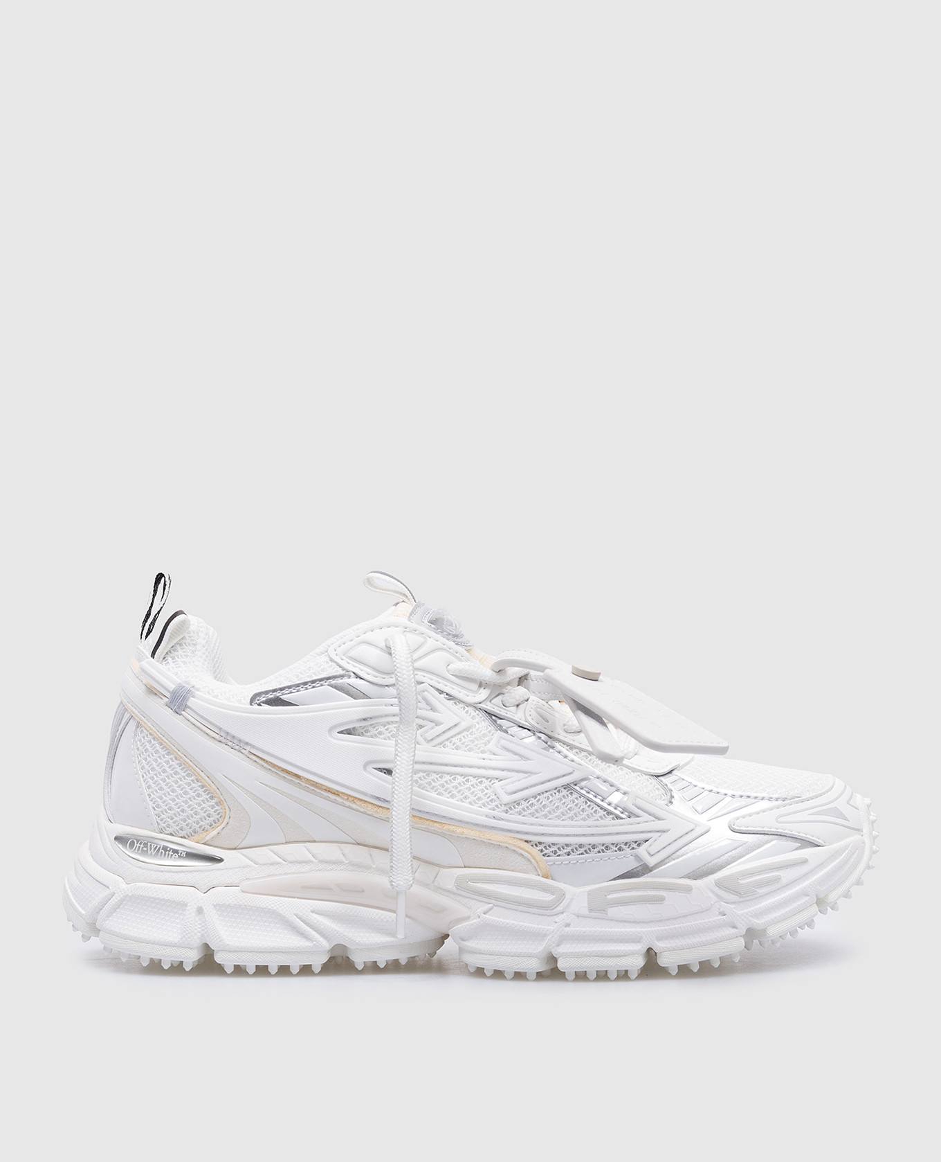 

White ow be right back sneakers with embossed logo Off-White