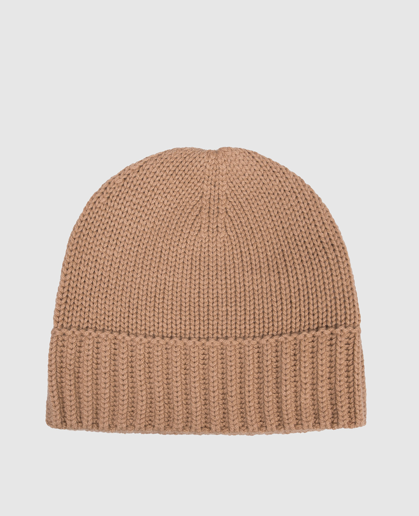 Beige cashmere hat Allude
