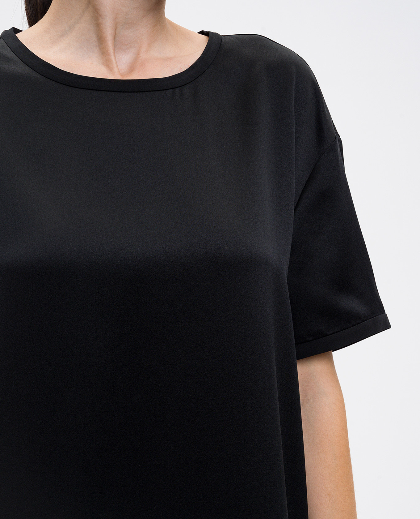 Black silk top LISA YANG 5