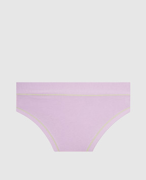 RiminiVeste Emy Bimba children's purple panties with a floral turtle print B2758