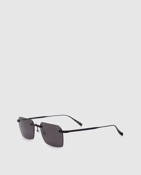 Dunhill Black sunglasses with logo DU0061S