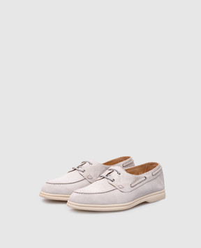 Doucal's Coco grey suede topsiders DD8786ARTNUF229