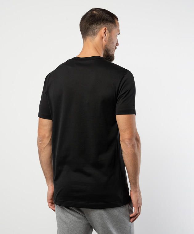 Tシャツ・カットソー Dolce & Gabbana T-shirt 'Black Sicily' Cotton T-shirt with logo in Black for Men | Dolce&Gabbana® US