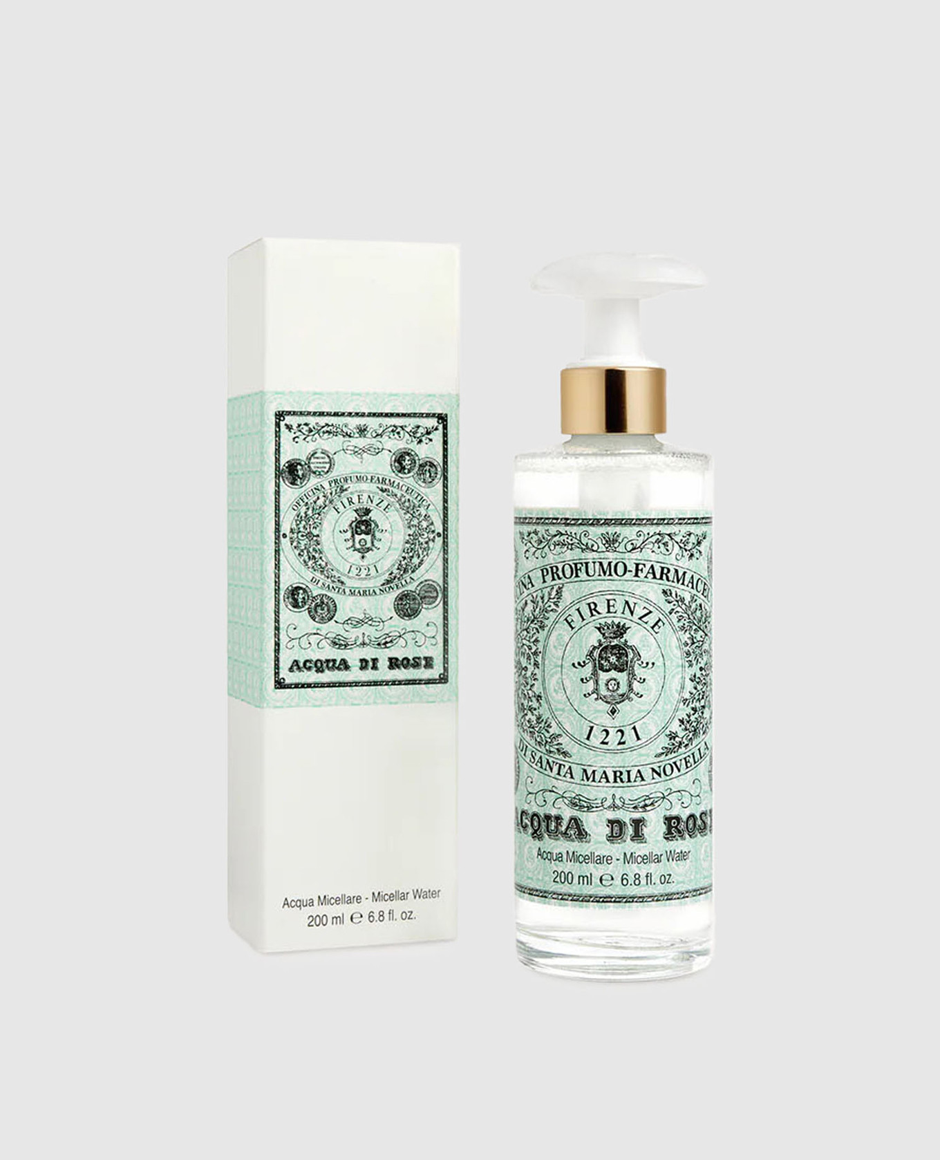 Micellar water acqua di rose 200 ml santa maria novella