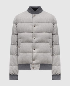 Dolce&Gabbana Reversible down bomber jacket G9BSOTFU5YA