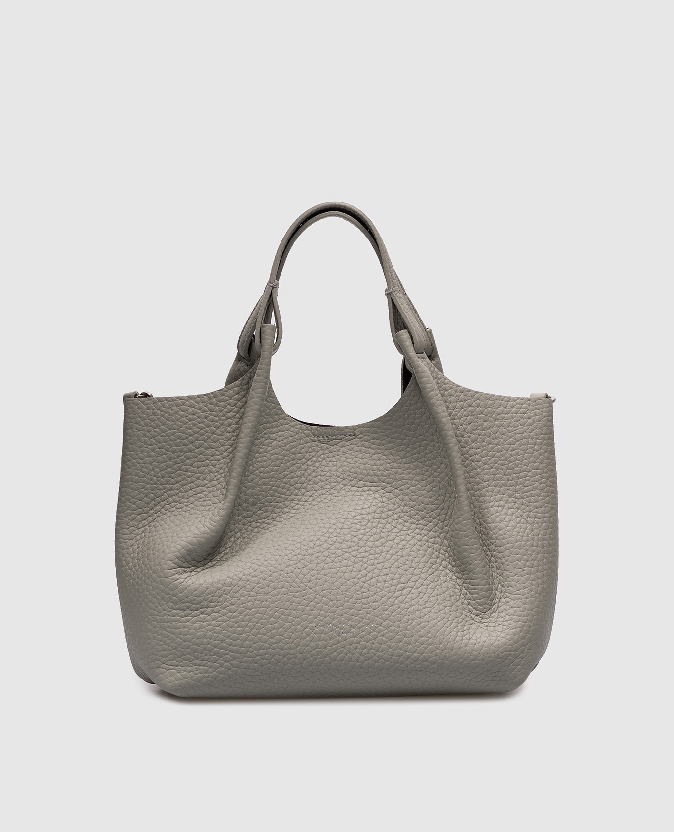 

DUA green leather bag with logo print Gianni Chiarini