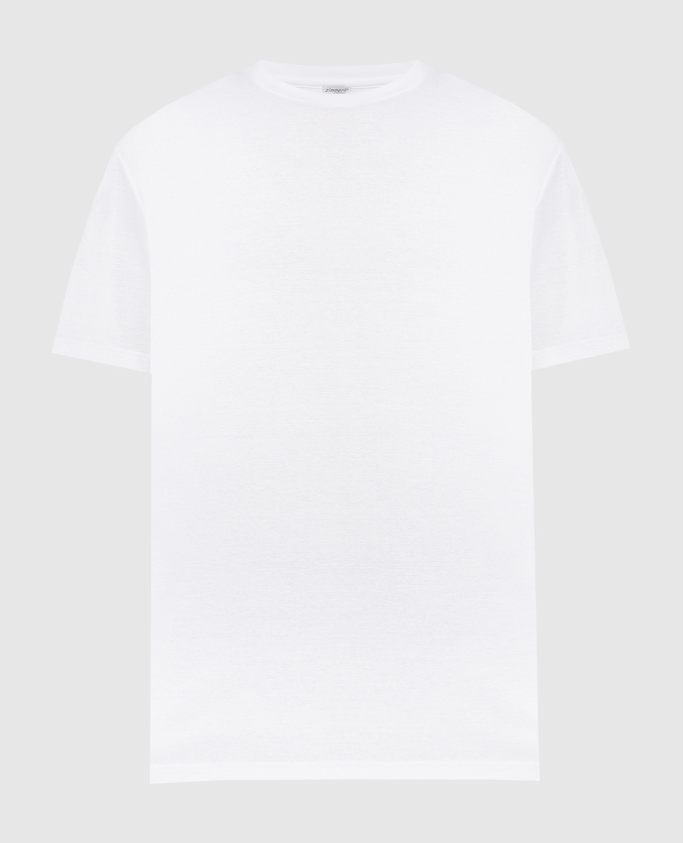 

White T-shirt Zimmerli, Белый
