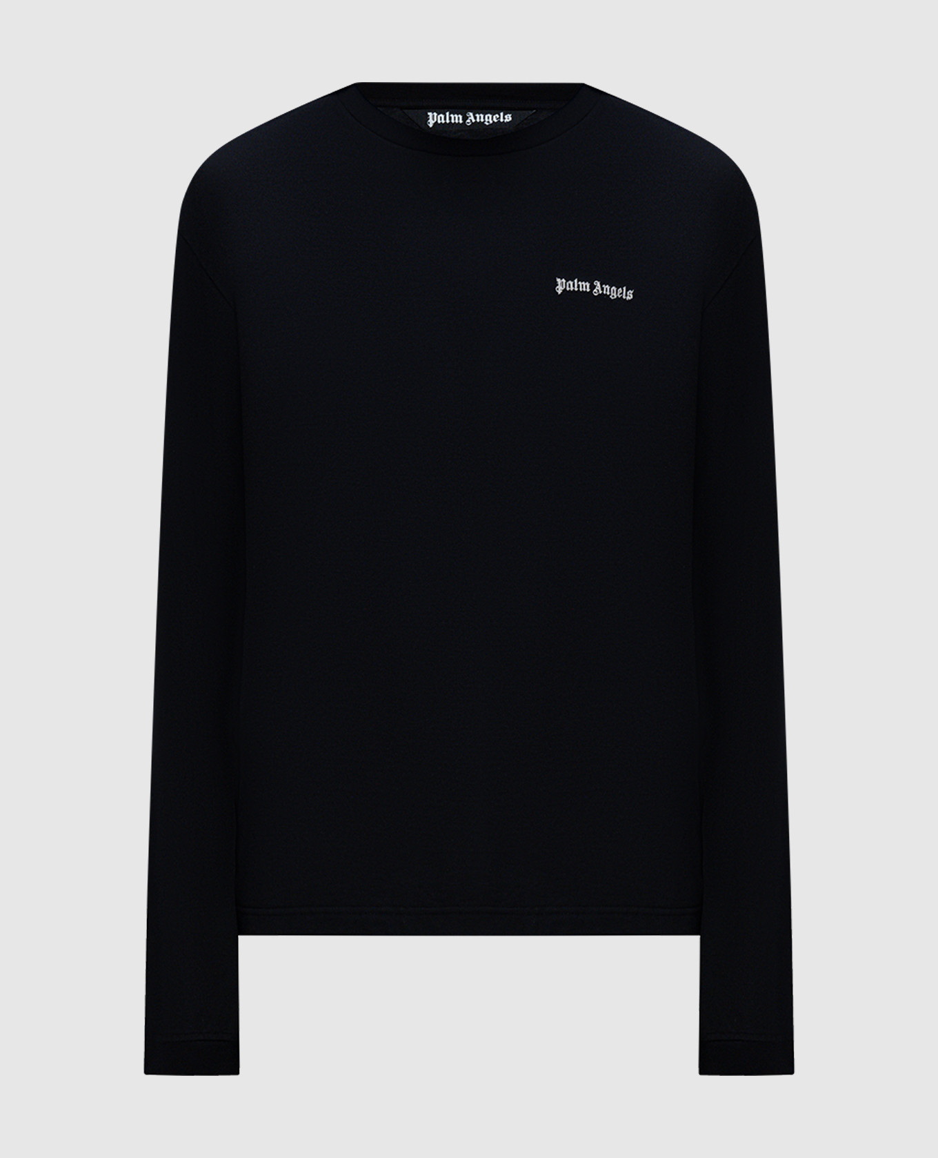 

Black longsleeve with logo embroidery Palm Angels