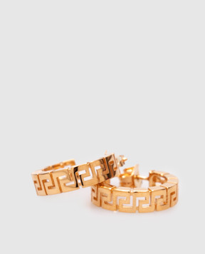 Versace Gold Medusa earrings DG28199DJMT