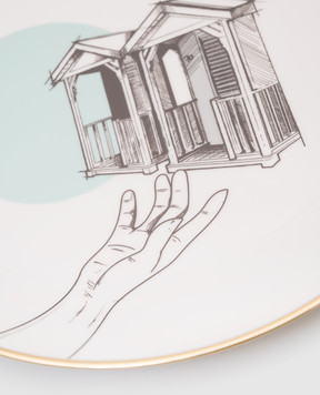 Ginori 1735 White porcelain dish Forte dei Marmi GINCM70004