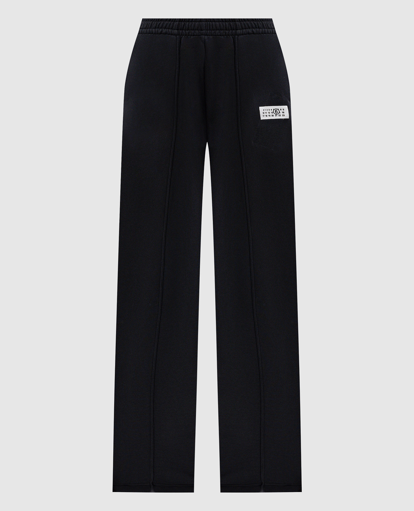 

Black sweatpants with logo Maison Margiela MM6