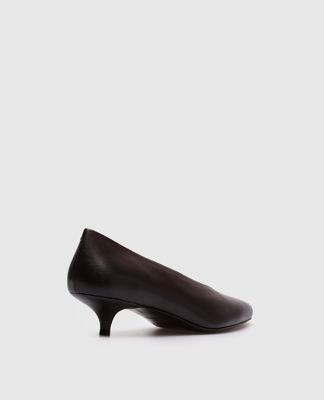 

Brown leather shoes Longiforma Marsell