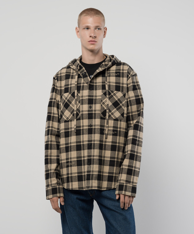 Quilted down jacket