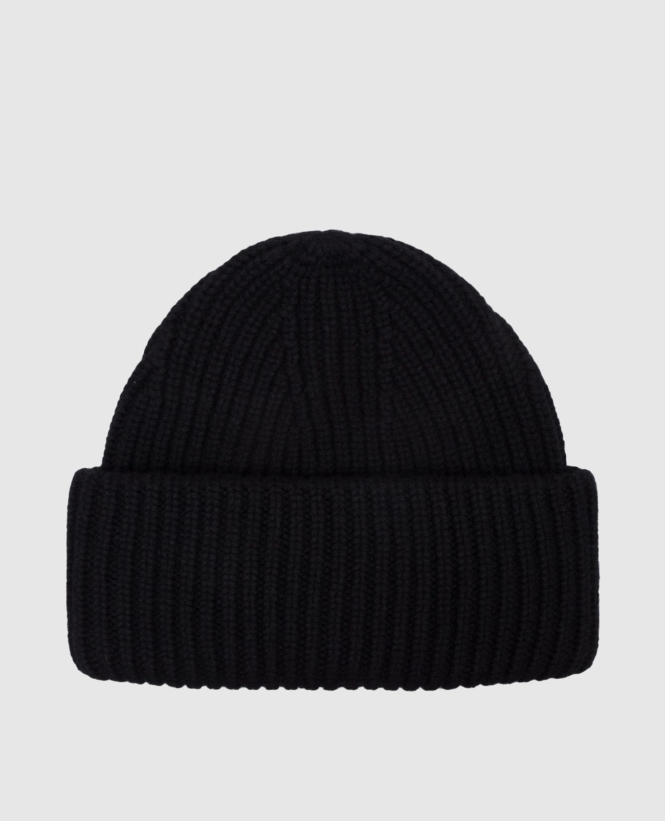 

Black cashmere hat Yves Salomon