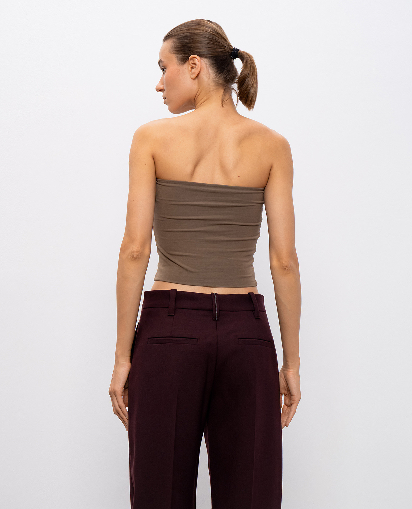 

Brown top Brunello Cucinelli