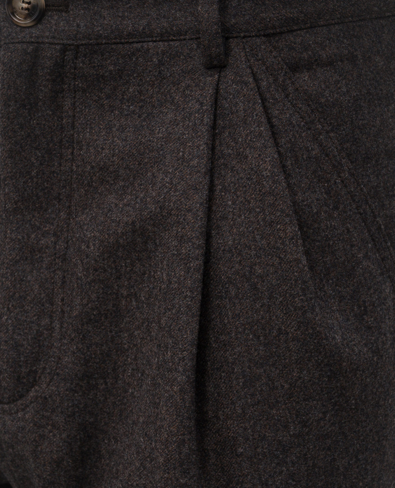 

Brown wool pants Brunello Cucinelli