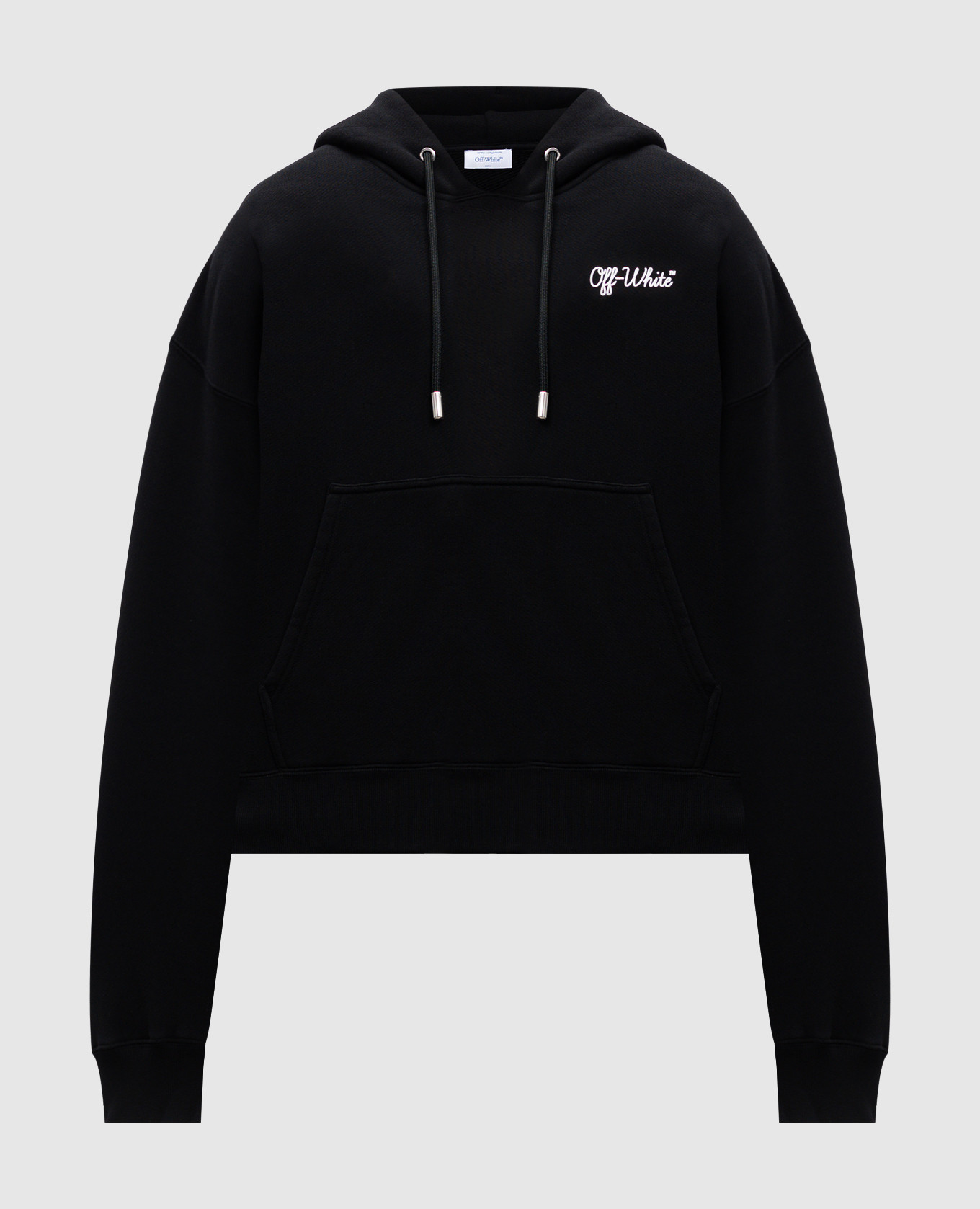 Black hoodie with logo Off-White