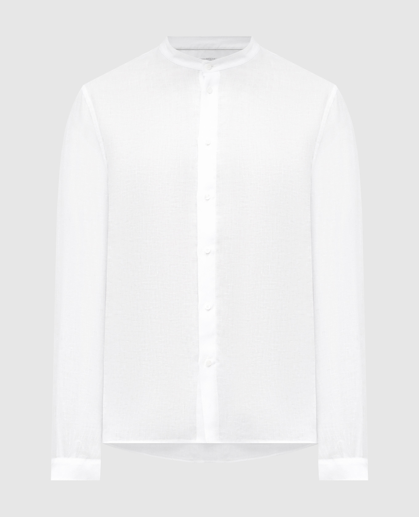 White linen shirt Brunello Cucinelli