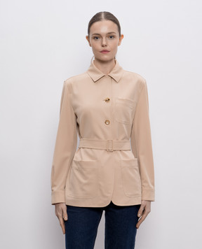 Max Mara PULVINO beige wool jacket PULVINO