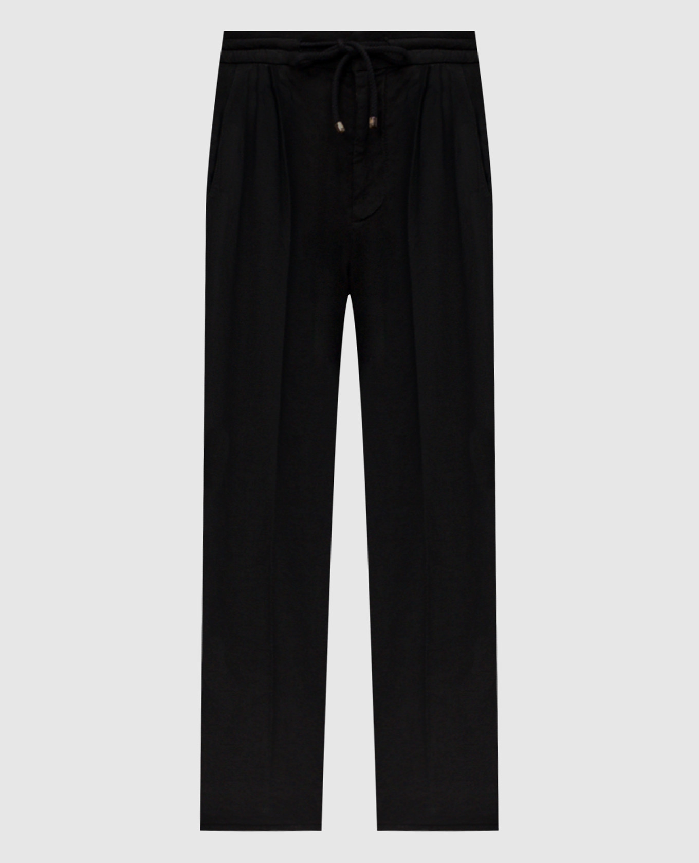 

Black linen pants Brunello Cucinelli