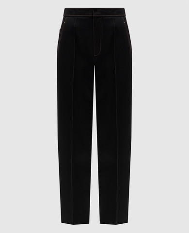 【最終値下げ】BRUNELLO CUCINELLI ブラック チノパン Brunello Cucinelli - Gray pants made of wool and cashmere