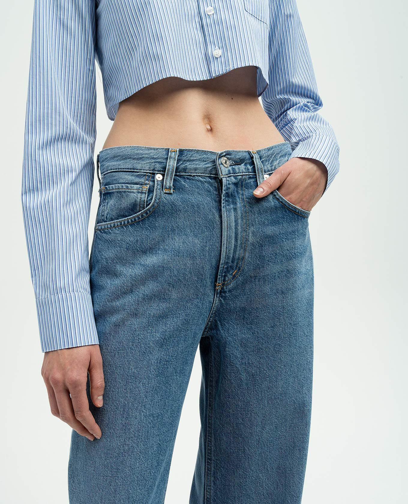 

Blue Paloma flared jeans with a distressed effect CITIZENS OF HUMANITY