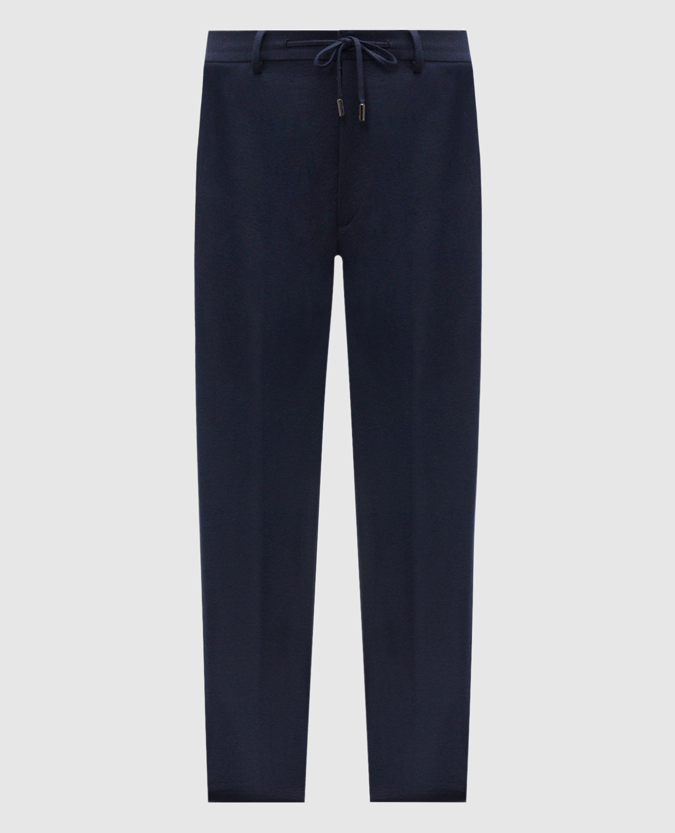 Blue wool pants Stefano Ricci
