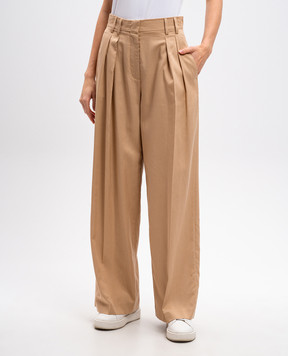 MooRER Beige pants RIVEN RIVENNTF