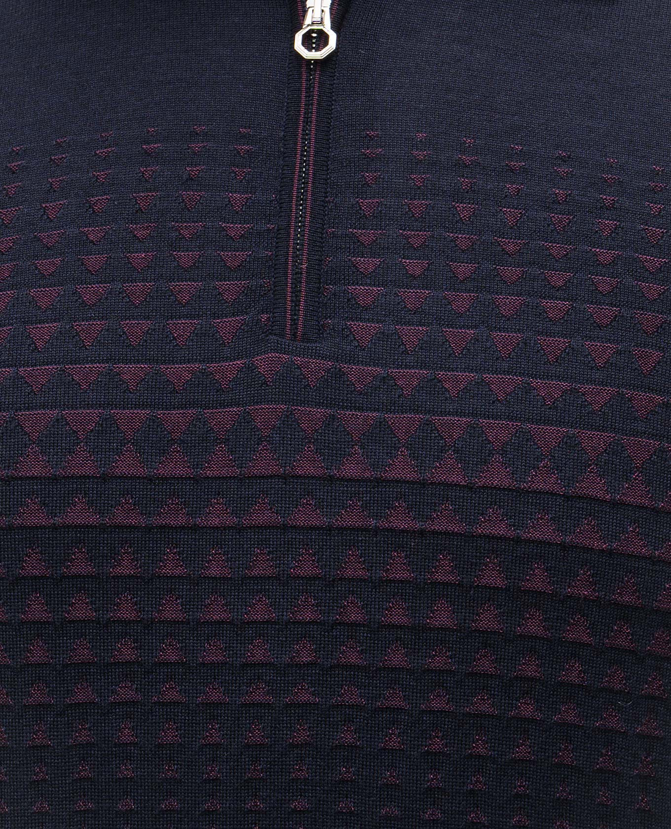 

Blue polo shirt made of wool, silk and cashmere Stefano Ricci