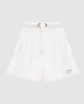 Prada White shorts with logo 22H840S2021WQ8