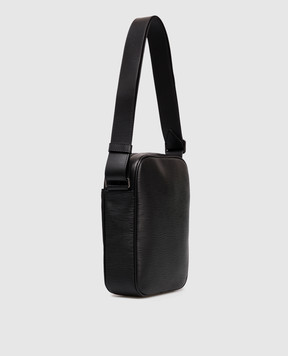 Orciani Black leather Business bag P00744PLS