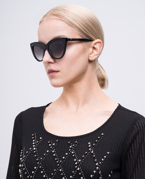 Twinset Black sunglasses with logo 999TZ5065