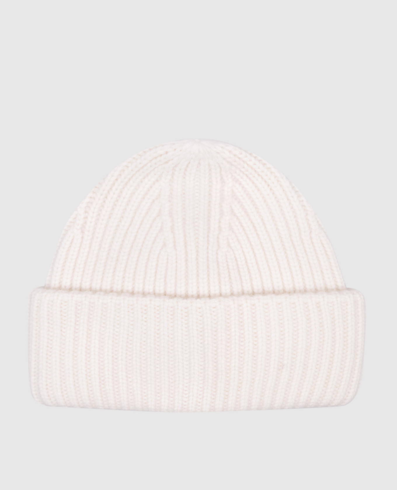

White cashmere hat Yves Salomon, Белый