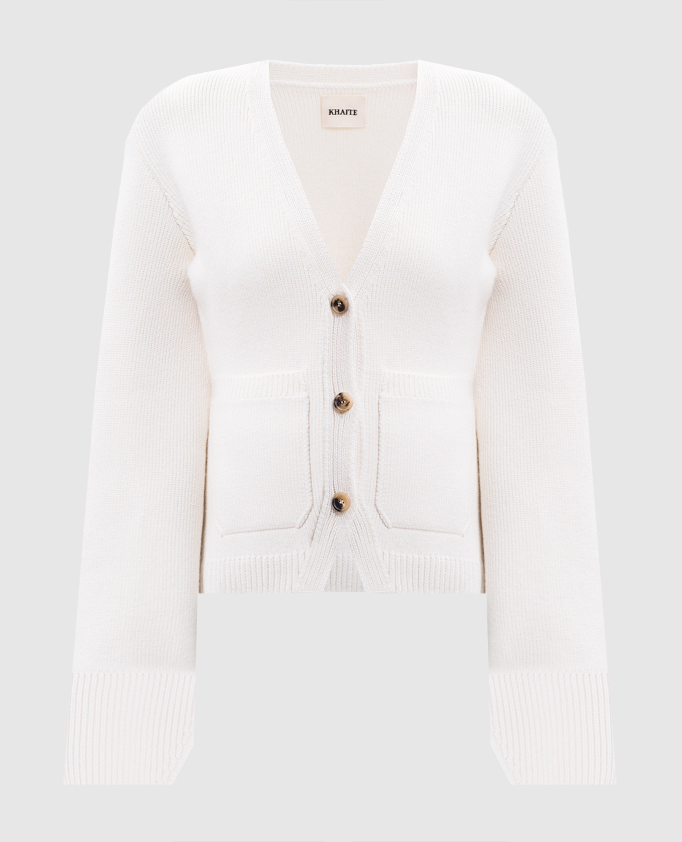 

Scarlet white cashmere cardigan Khaite