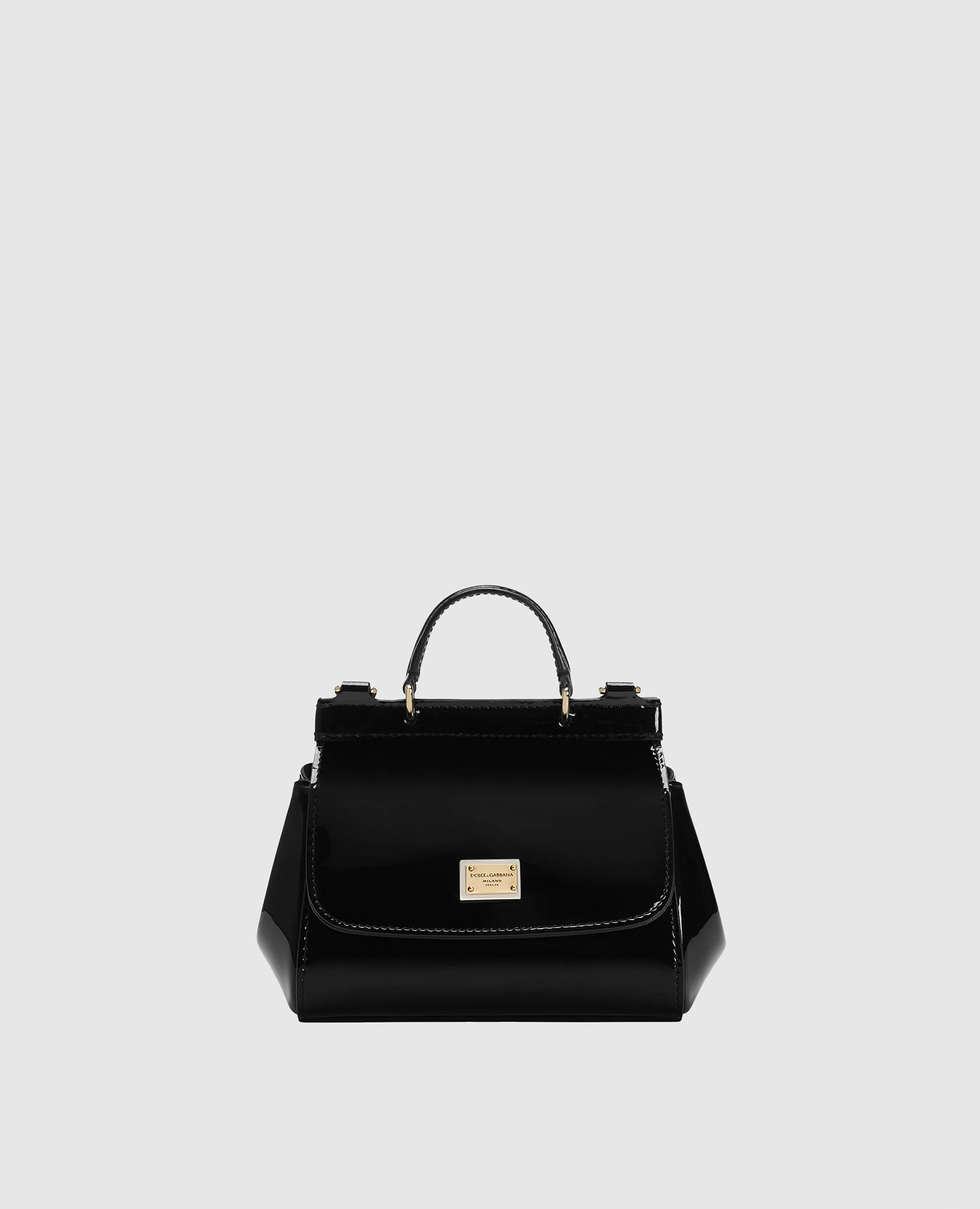 

Children's black patent leather bag Sicily Dolce&Gabbana
