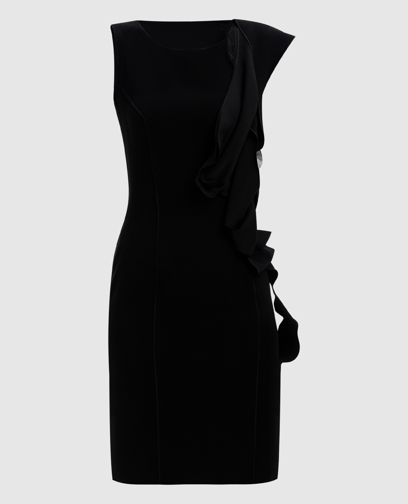 

Black dress with appliqué Bottega Veneta