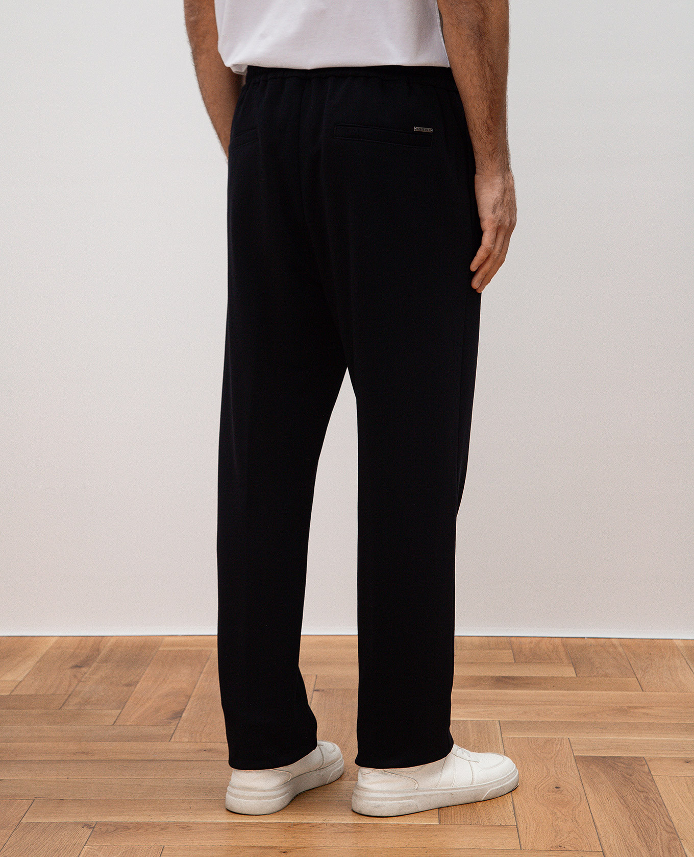 

Blue sweatpants with logo Peserico