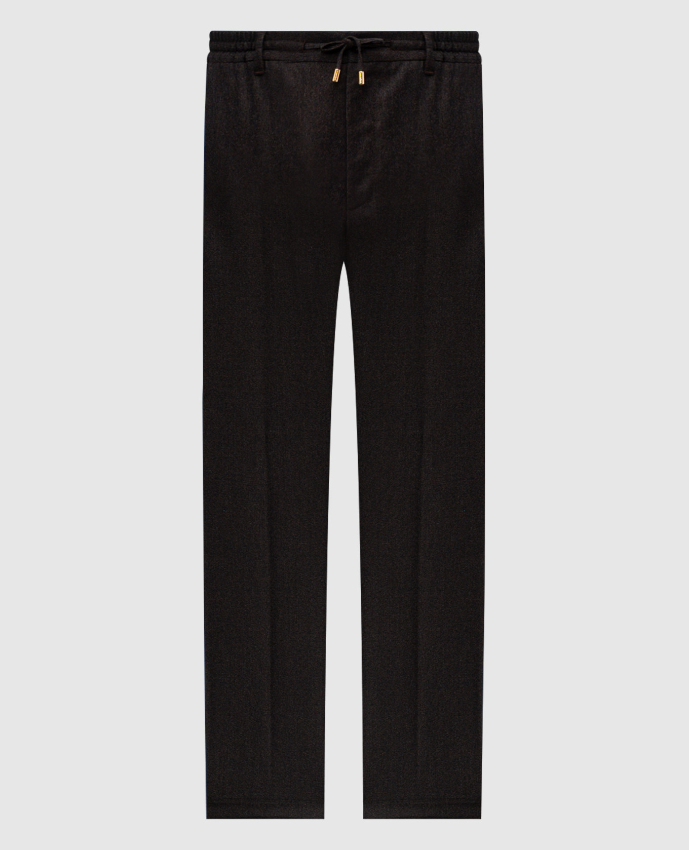 Brown wool pants