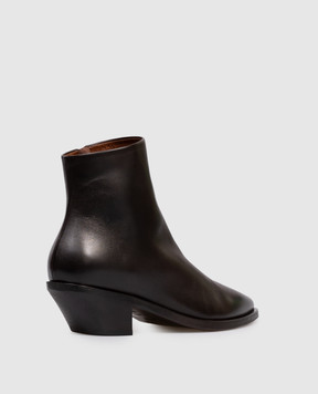 Marsell Brown leather boots Stuzzichello MW6192P012