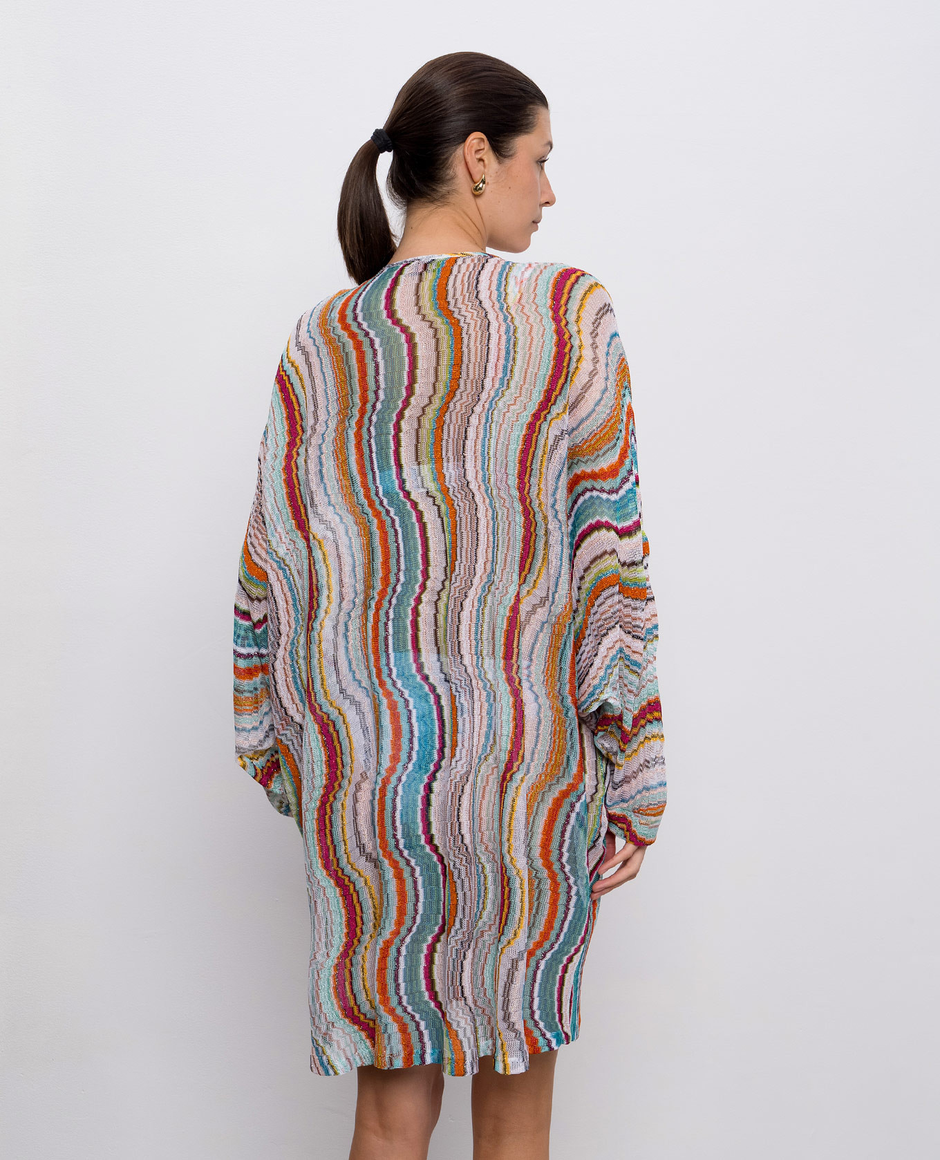 

Patterned dress with lurex Missoni, White