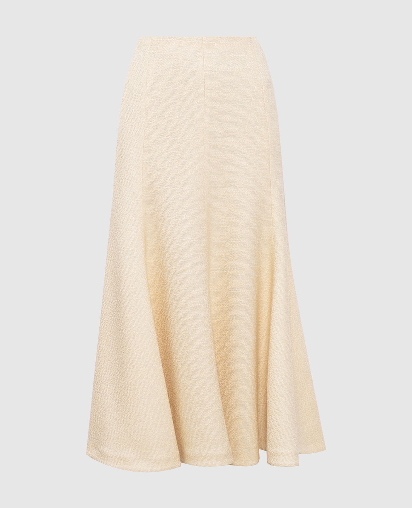 Selma beige silk skirt Gabriela Hearst