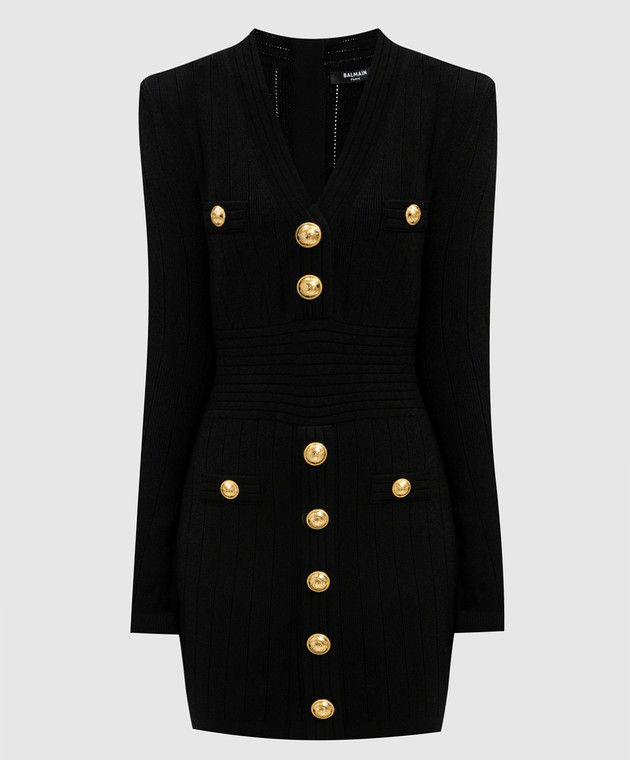 Mini Robe Noire Texturée Missguided – Taille 8, Polyester