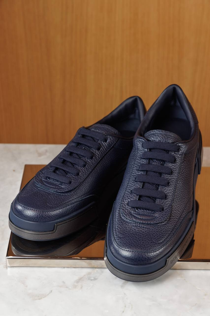 

Portofino Yacht blue leather sneakers Dolce&Gabbana