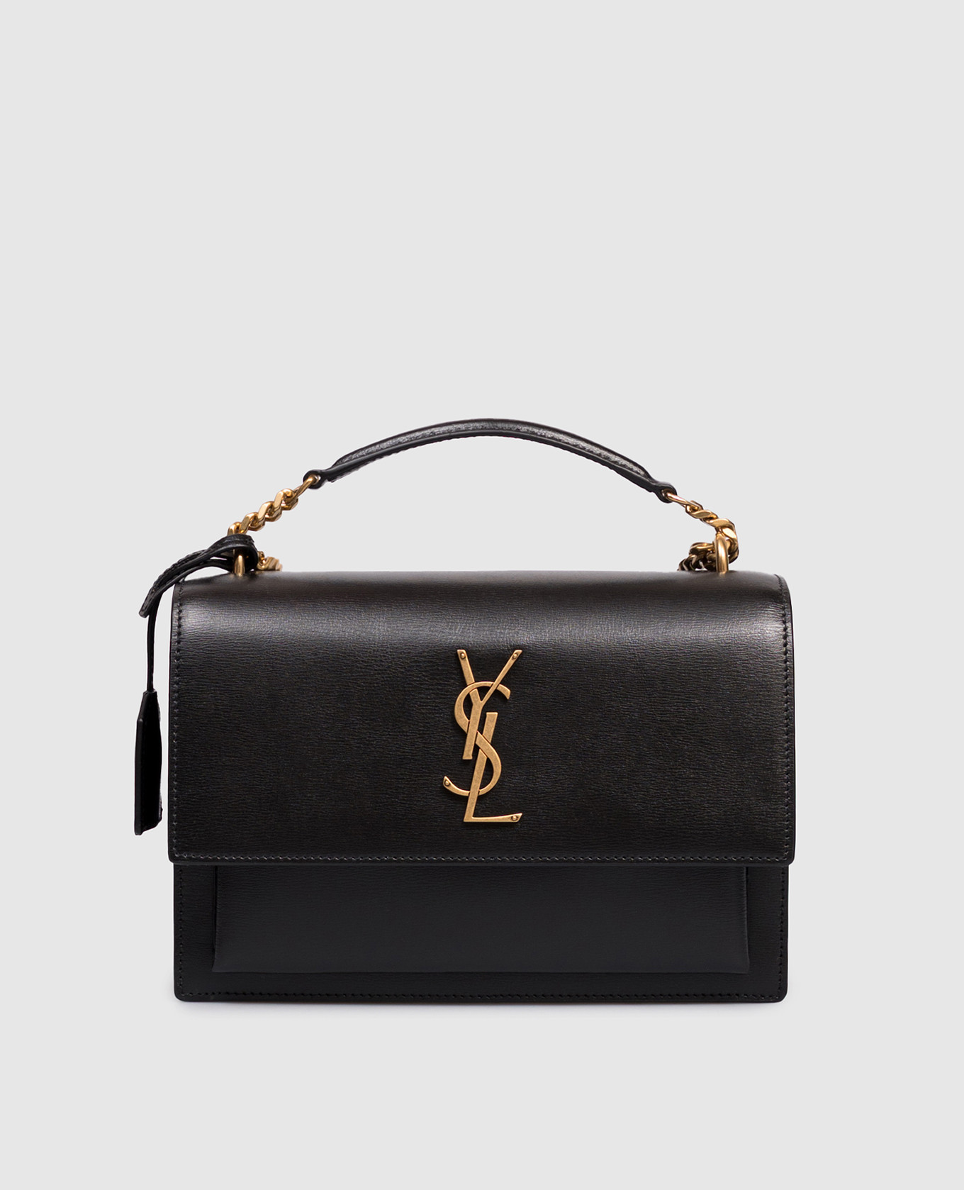 

Black leather cross-body bag SUNSET Saint Laurent