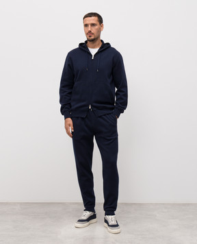 Brunello Cucinelli Blue cashmere joggers MM8323233G