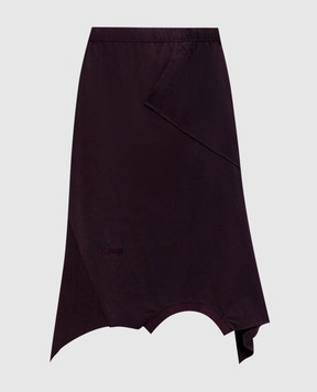 Vetements Purple midi skirt with WH76SK590RO